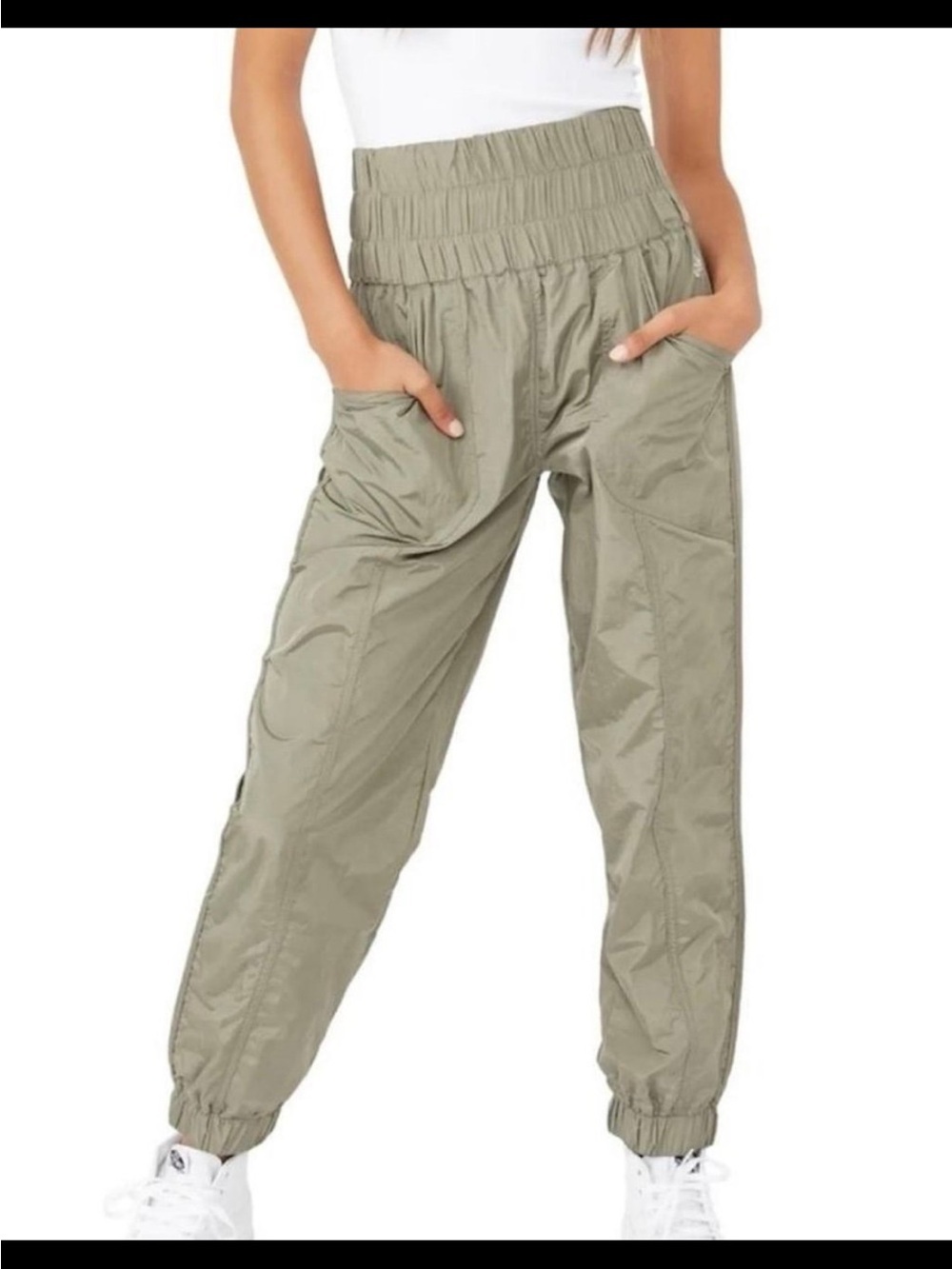 Free People Movement The Way Home High-Waist Jogger Herbalicious Medium